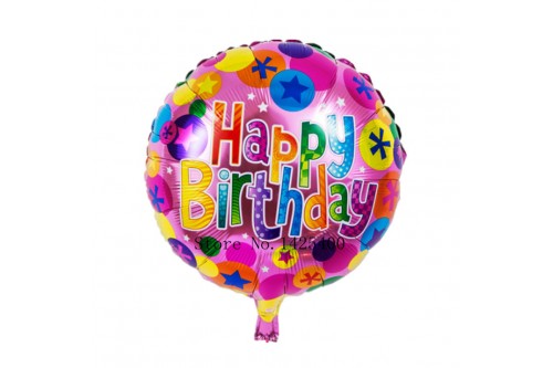 18 Inch Happy Birthday Balloon
